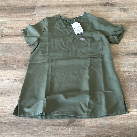 Caterina one pocket figs, scrub top - Picture 1 of 2